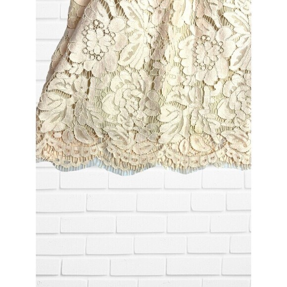 Vince Camuto Womens Dress Pink Size 4 Fit and Flare‎ Sleeveless Workwear Lace - Picture 5 of 11